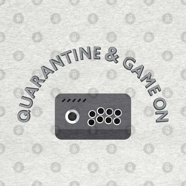 Quarantine & Game On Joystick by Shinsen Merch